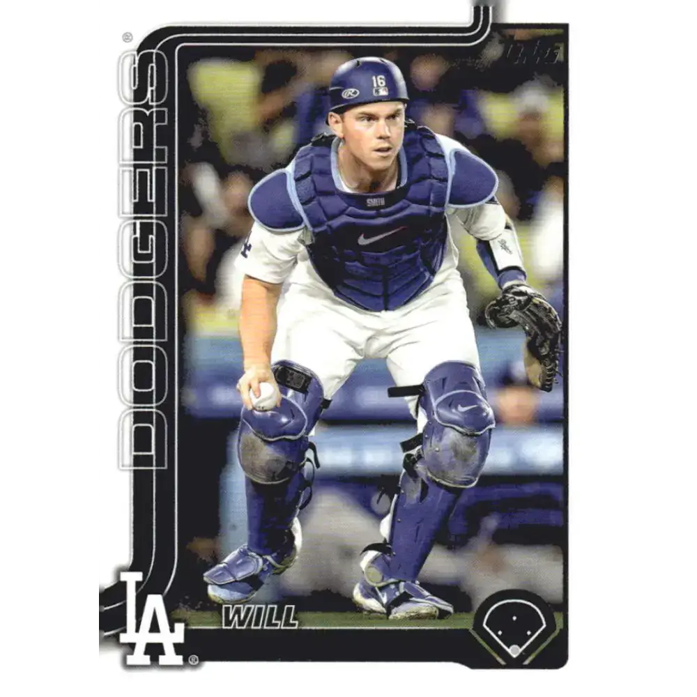 2025 Topps #212 Will Smith NM-MT Los Angeles Dodgers Baseball Card - Baseball Card Single