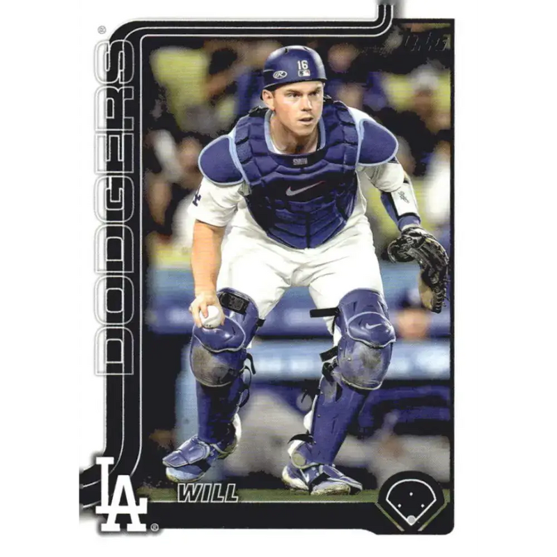 2025 Topps #212 Will Smith NM-MT Los Angeles Dodgers Baseball Card - Baseball Card Single