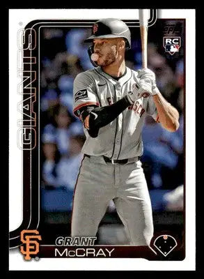 2025 Topps #213 Grant McCray - Baseball Card Single