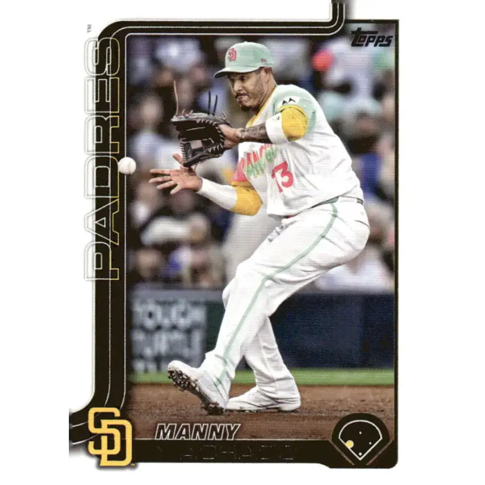 2025 Topps #215 Manny Machado NM-MT San Diego Padres Baseball Card - Baseball Card Single