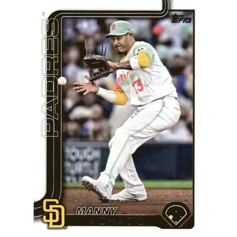 2025 Topps #215 Manny Machado NM-MT San Diego Padres Baseball Card - Baseball Card Single
