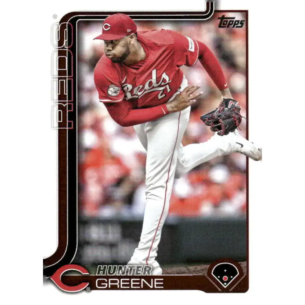 2025 Topps #216 Hunter Greene NM-MT Cincinnati Reds Baseball Card - Baseball Card Single