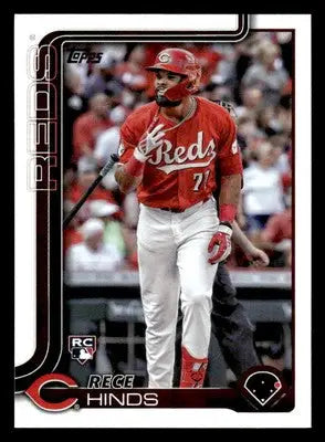 2025 Topps #217 Rece Hinds - Baseball Card Single