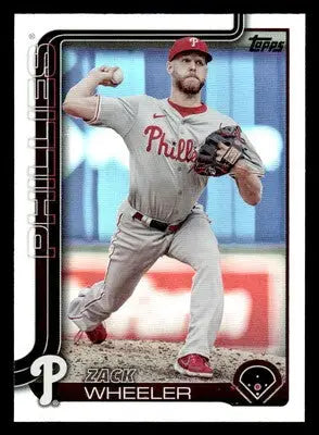 2025 Topps #218 Zack Wheeler - Baseball Card Single