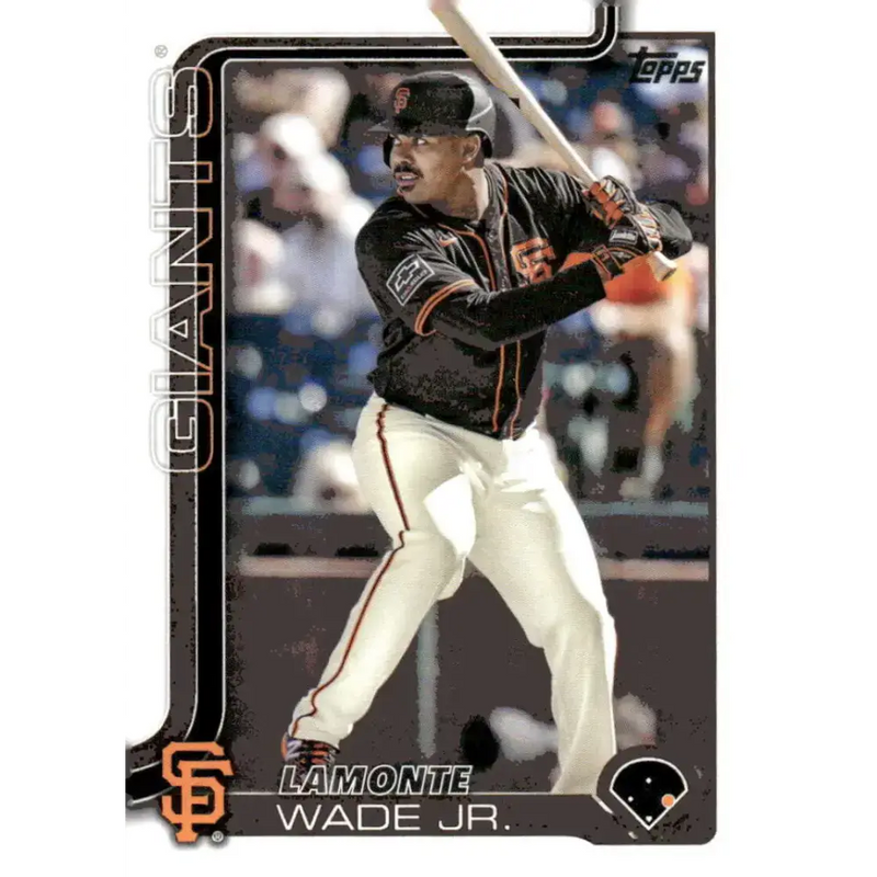 2025 Topps #219 LaMonte Wade Jr. NM-MT San Francisco Giants Baseball Card - Baseball Card Single