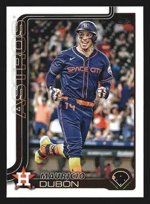 2025 Topps #222 Mauricio Dubon Houston Astros - Baseball Card Single