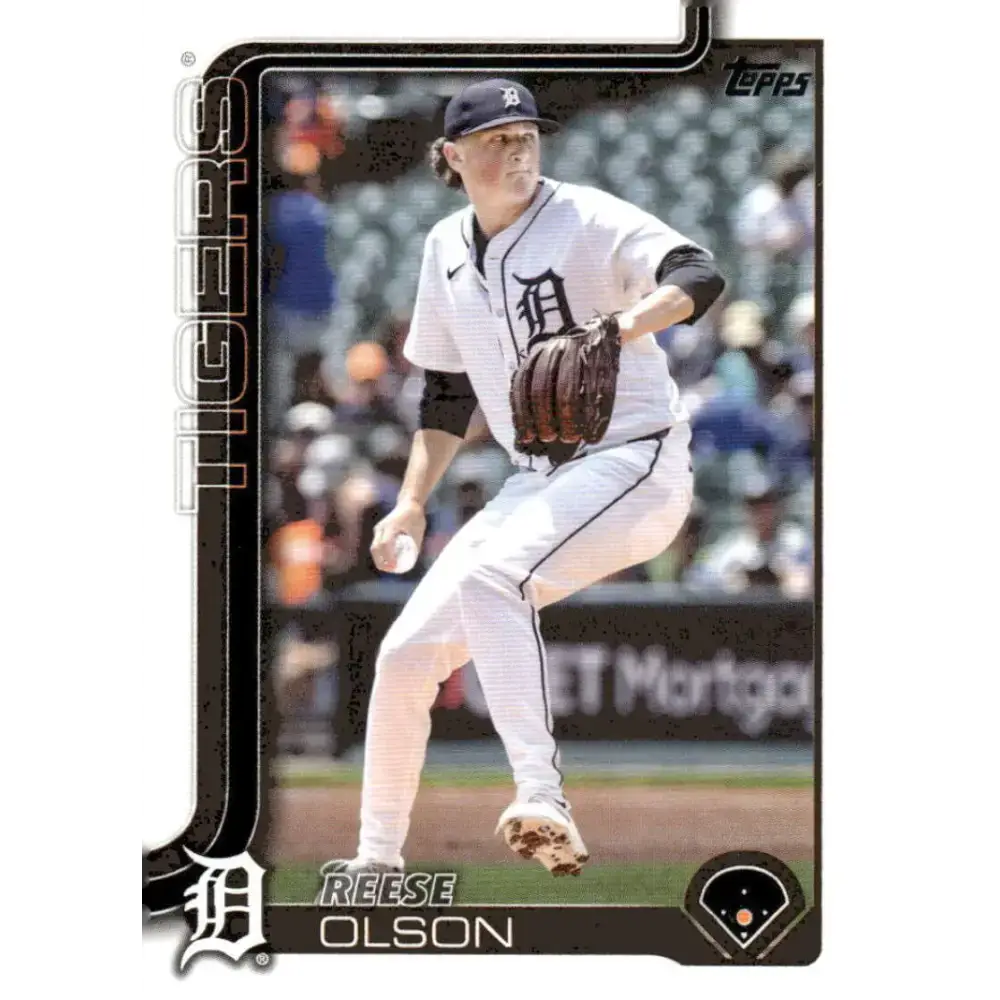 2025 Topps #224 Reese Olson NM-MT Detroit Tigers Baseball Card - Baseball Card Single