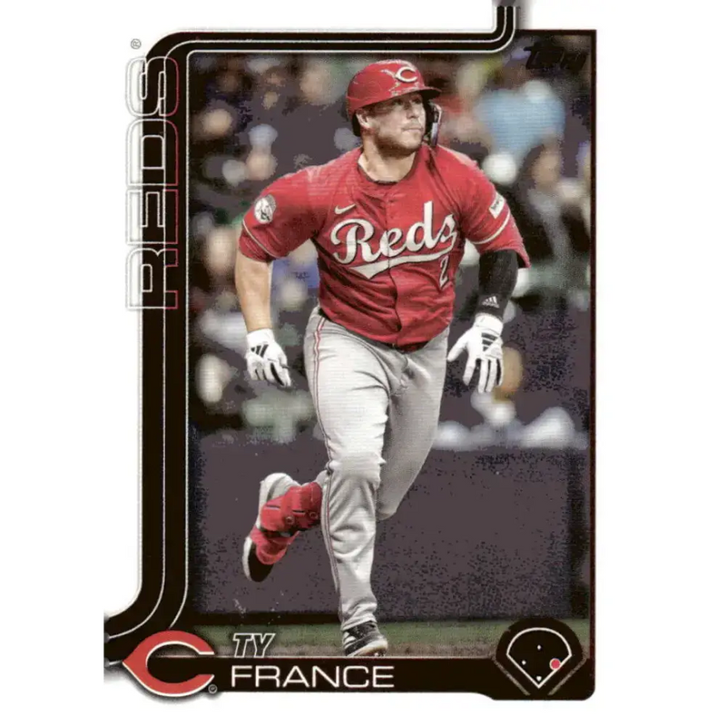 2025 Topps #227 Ty France NM-MT Cincinnati Reds Baseball Card - Baseball Card Single