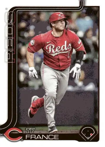 2025 Topps #227 Ty France NM-MT Reds - Baseball Card Single