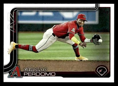 2025 Topps #228 Geraldo Perdomo - Baseball Card Single