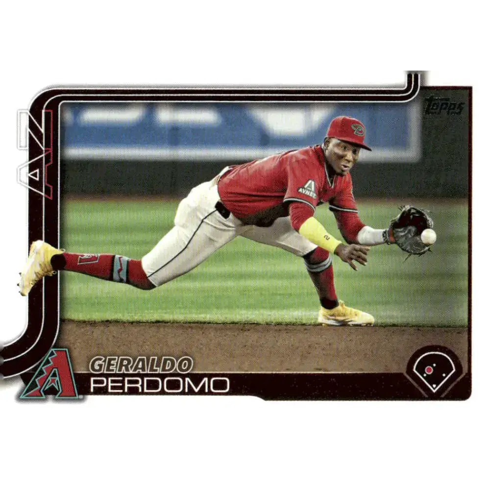 2025 Topps #228 Geraldo Perdomo NM-MT Arizona Diamondbacks Baseball Card - Baseball Card Single