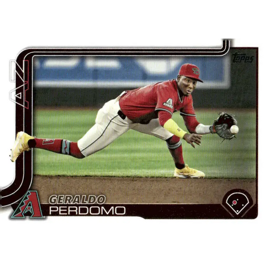 2025 Topps #228 Geraldo Perdomo NM-MT Arizona Diamondbacks Baseball Card - Baseball Card Single