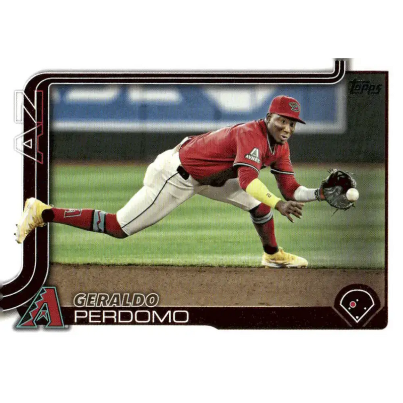 2025 Topps #228 Geraldo Perdomo NM-MT Arizona Diamondbacks Baseball Card - Baseball Card Single