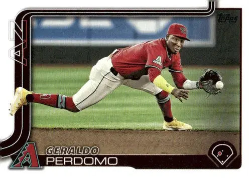2025 Topps #228 Geraldo Perdomo NM-MT Diamondbacks ID:76990 - Baseball Card Single