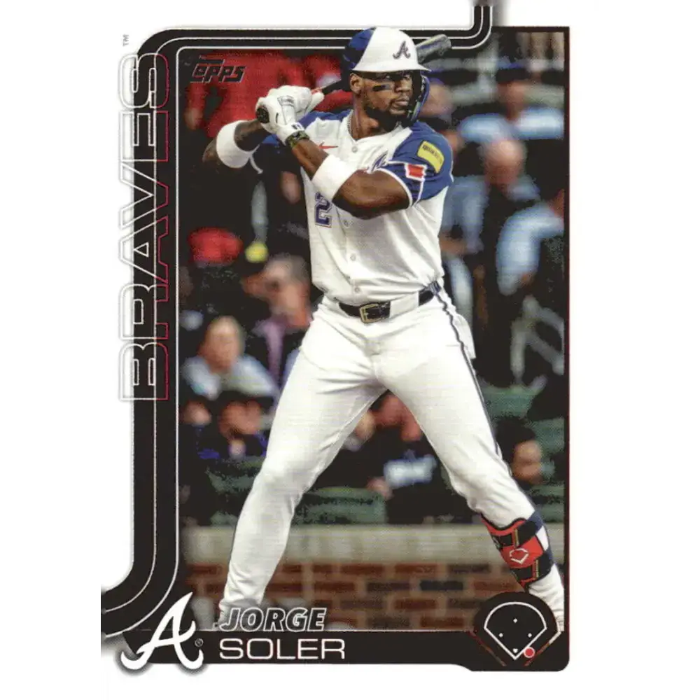 2025 Topps #23 Jorge Soler NM-MT Atlanta Braves Baseball Card - Baseball Card Single