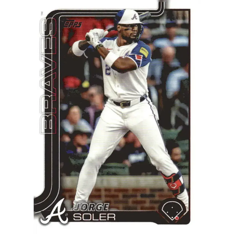 2025 Topps #23 Jorge Soler NM-MT Atlanta Braves Baseball Card - Baseball Card Single