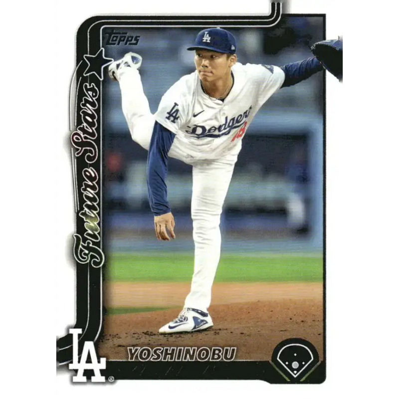 2025 Topps #231 Yoshinobu Yamamoto NM-MT Los Angeles Dodgers Baseball Card - Baseball Card Single
