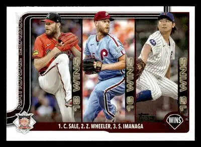 2025 Topps #234 Shota Imanaga/Sale/Wheeler - Baseball Card Single