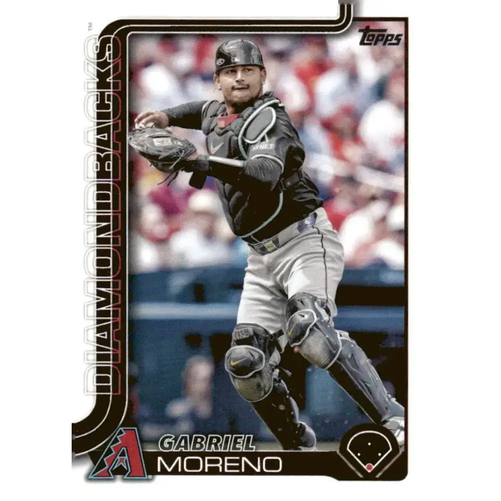 2025 Topps #235 Gabriel Moreno NM-MT Arizona Diamondbacks Baseball Card - Baseball Card Single