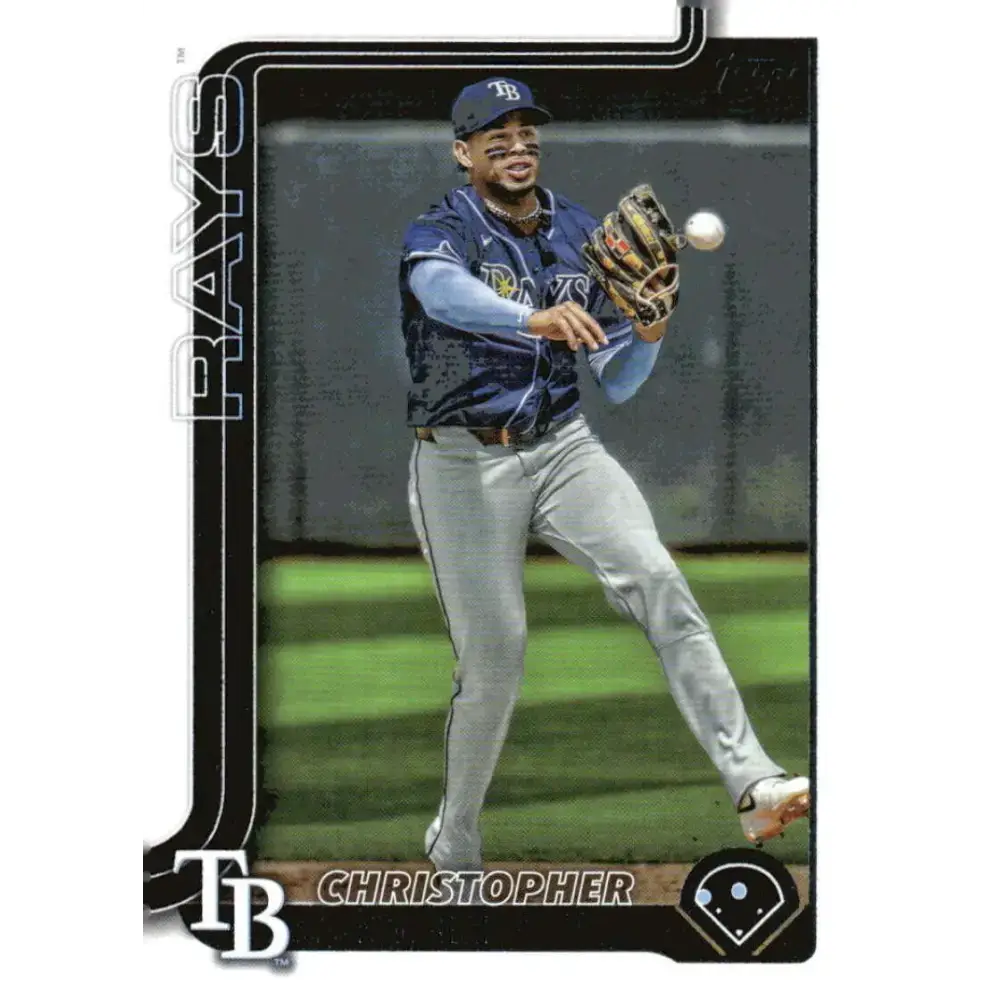 2025 Topps #236 Christopher Morel NM-MT Tampa Bay Rays Baseball Card - Baseball Card Single