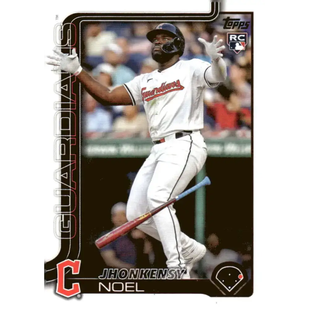 2025 Topps #24 Jhonkensy Noel NM-MT RC Rookie Cleveland Guardians Baseball Card - Baseball Card Single