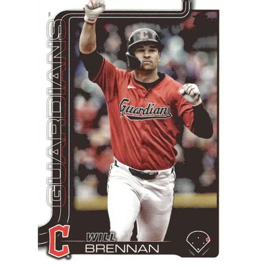 2025 Topps #240 Will Brennan NM-MT Cleveland Guardians Baseball Card