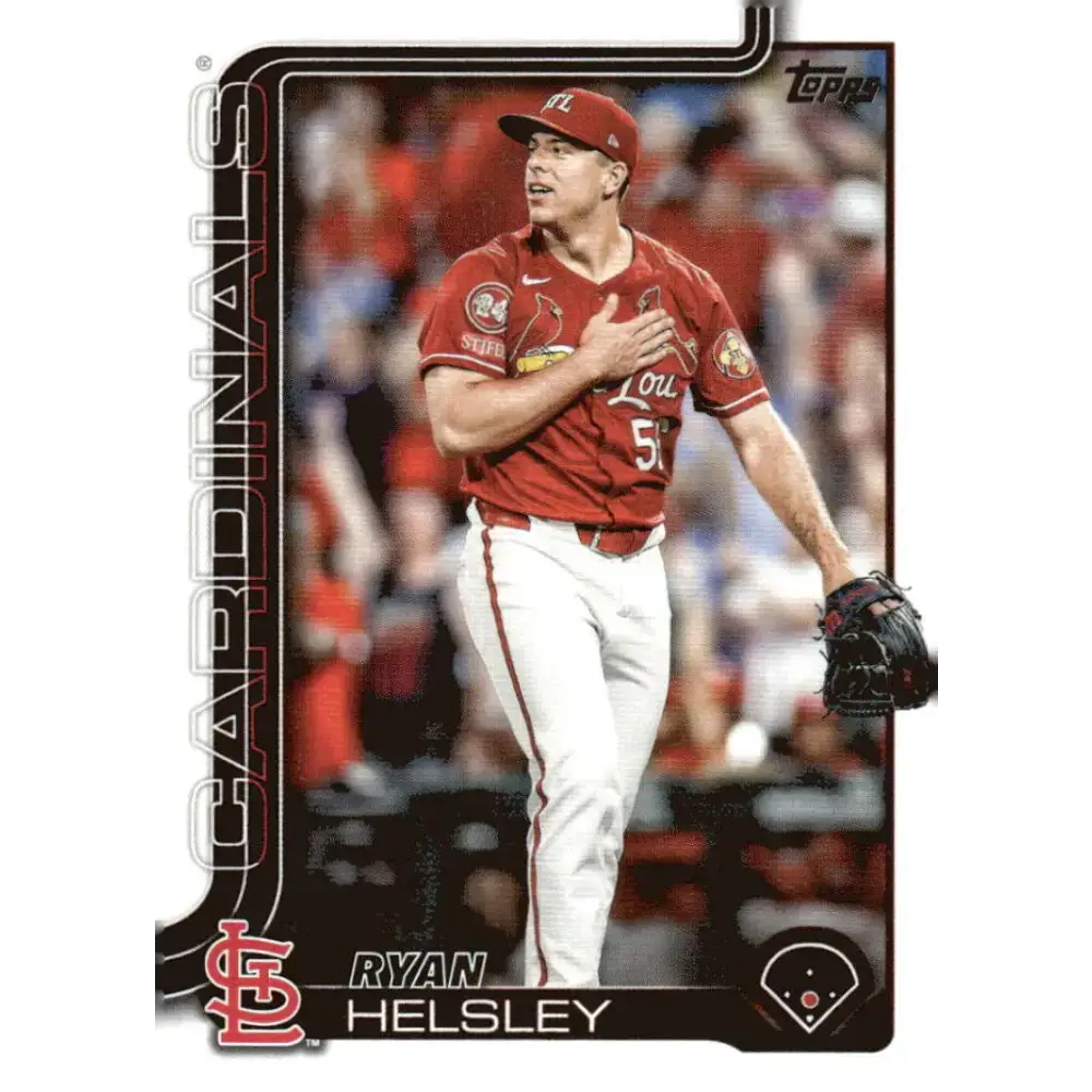 2025 Topps #241 Ryan Helsley NM-MT St Louis Cardinals Baseball Card - Baseball Card Single