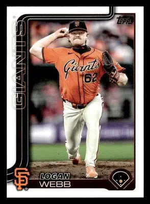2025 Topps #242 Logan Webb - Baseball Card Single