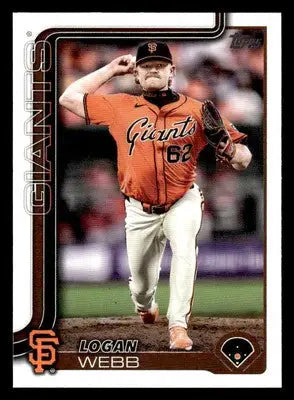 2025 Topps #242 Logan Webb - Baseball Card Single
