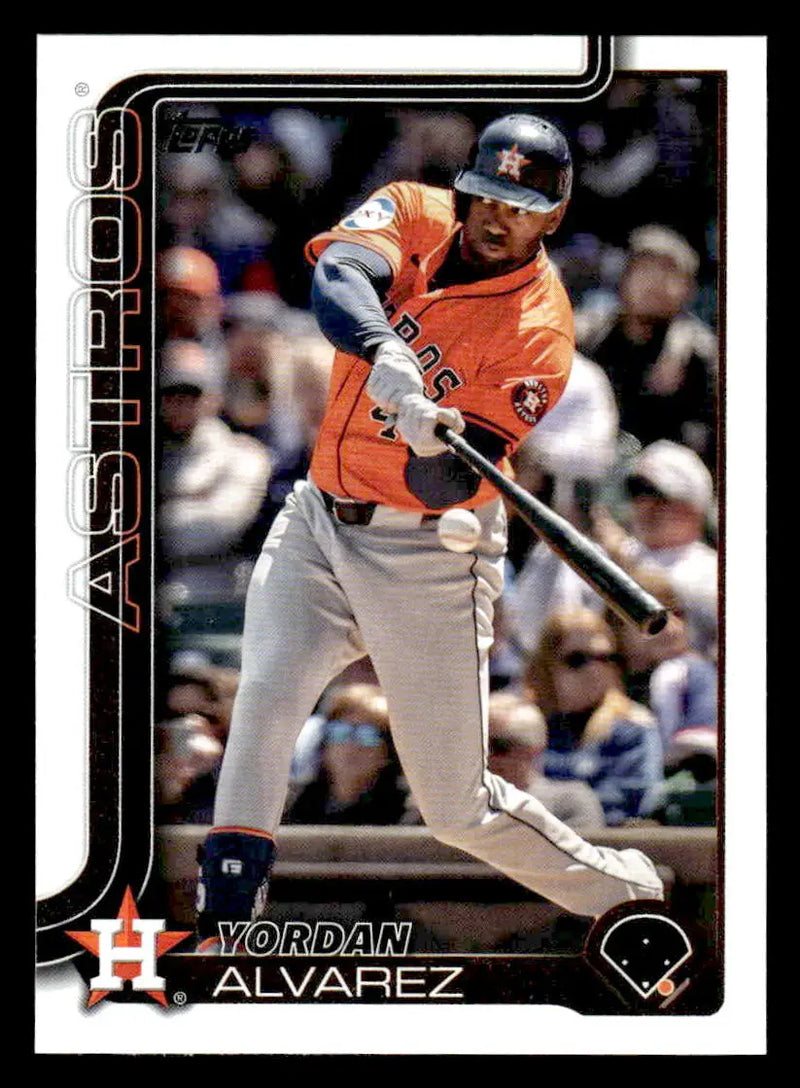2025 Topps #244 Yordan Alvarez - Baseball Card Single