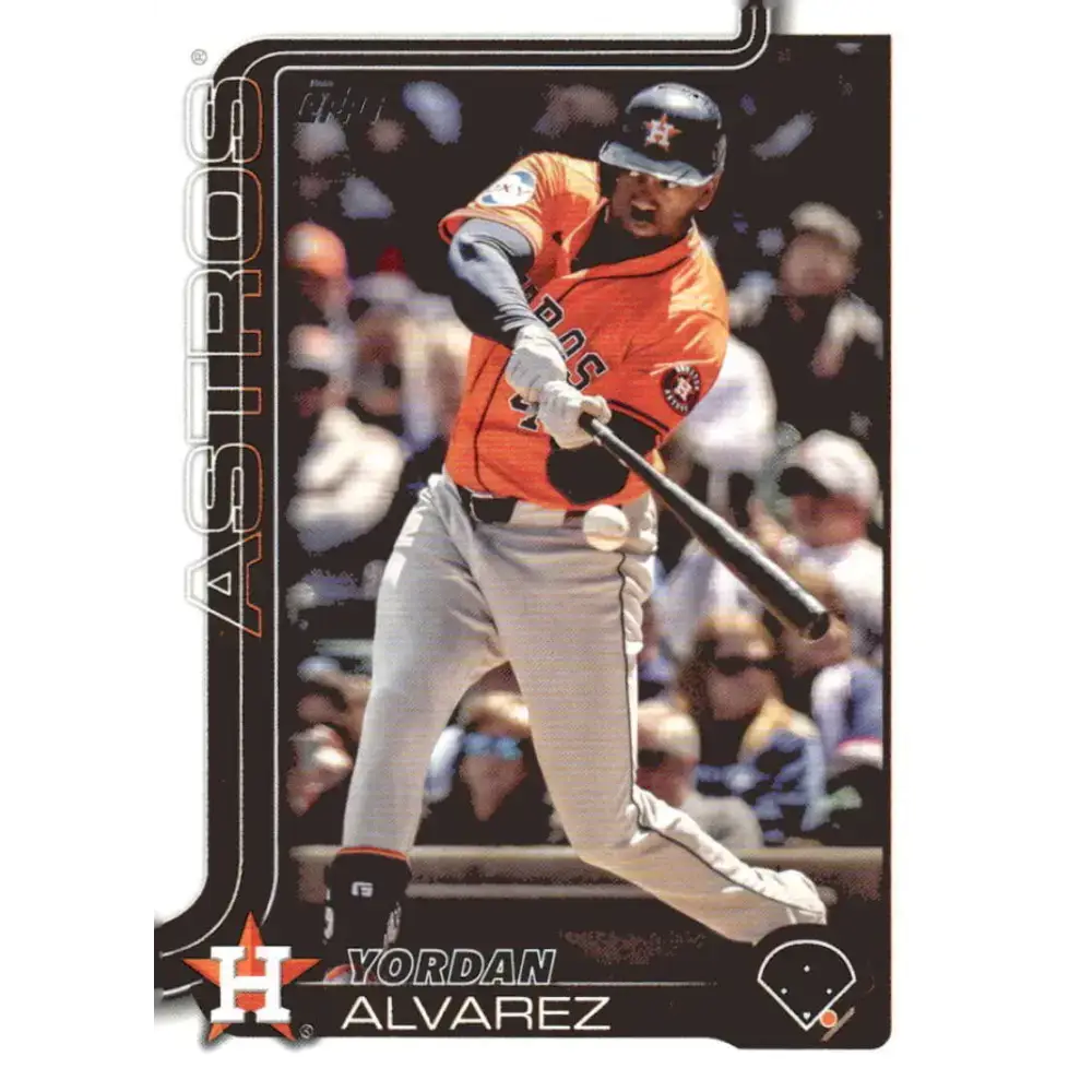 2025 Topps #244 Yordan Alvarez NM-MT Houston Astros Baseball Card - Baseball Card Single
