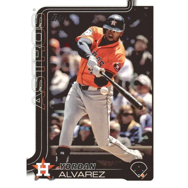2025 Topps #244 Yordan Alvarez NM-MT Houston Astros Baseball Card - Baseball Card Single