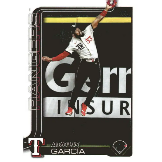 2025 Topps #247 Adolis Garcia NM-MT Texas Rangers Baseball Card - Baseball Card Single
