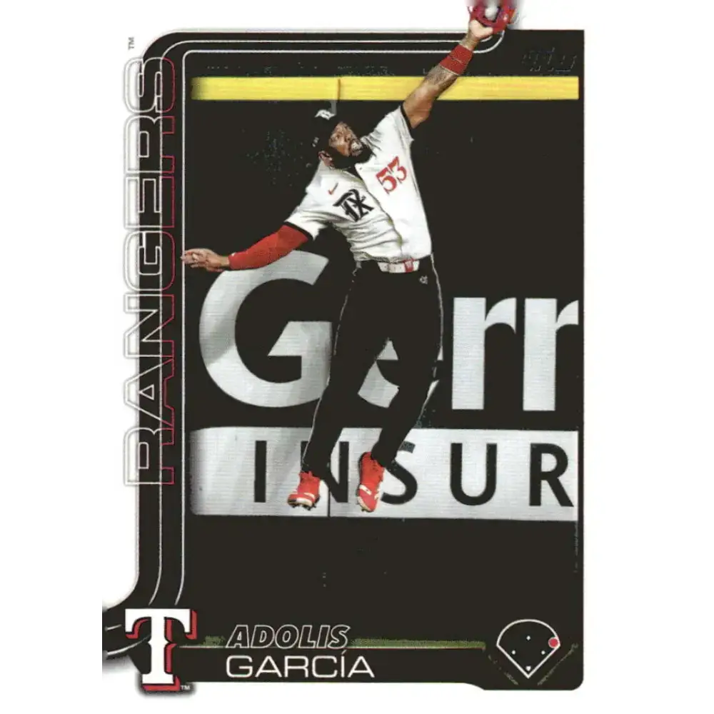 2025 Topps #247 Adolis Garcia NM-MT Texas Rangers Baseball Card - Baseball Card Single