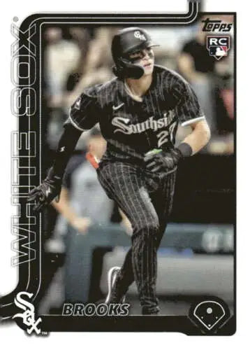 Original gloss baseball trading card of Brooks Baldwin rookie White Sox player
