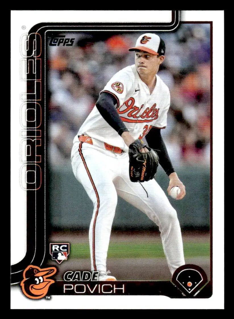 2025 Topps #25 Cade Povich - Baseball Card Single