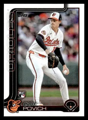 2025 Topps #25 Cade Povich - Baseball Card Single