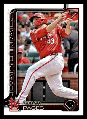 2025 Topps #252 Pedro Pagés - Baseball Card Single