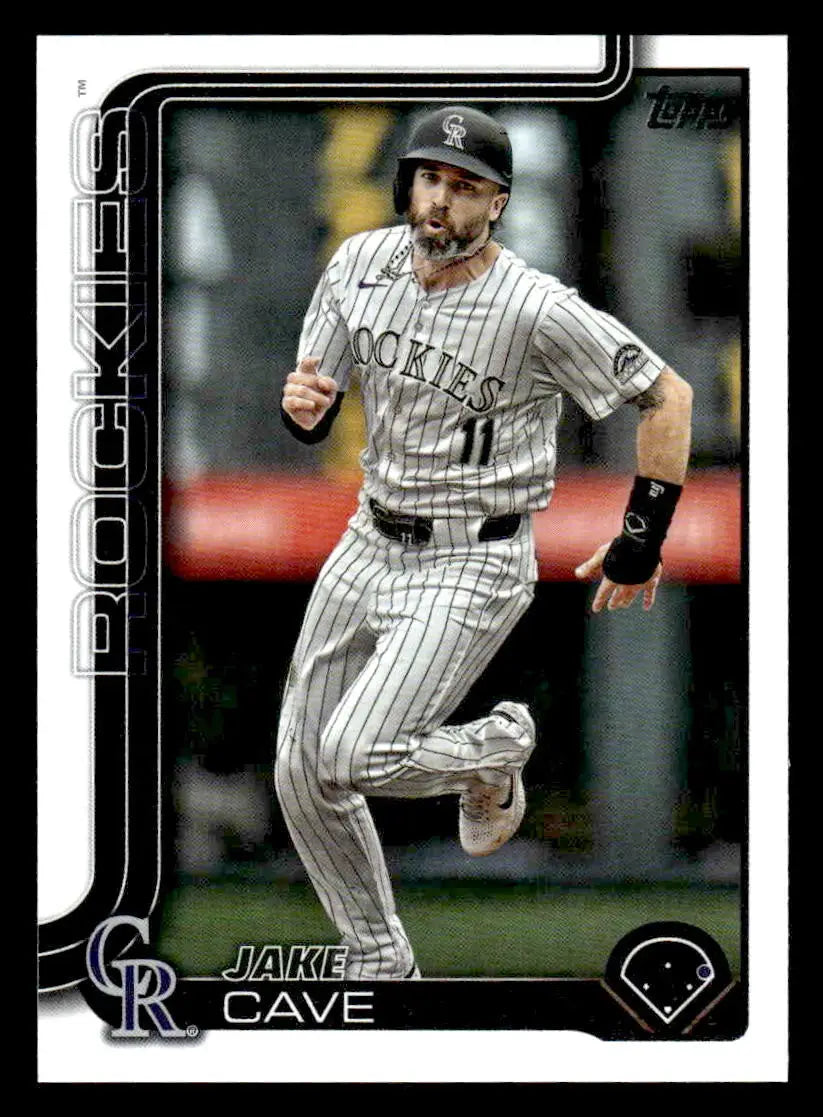 2025 Topps #256 Jake Cave - Baseball Card Single