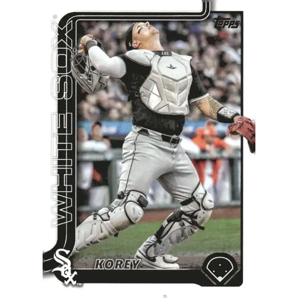 2025 Topps #257 Korey Lee NM-MT Chicago White Sox Baseball Card - Baseball Card Single
