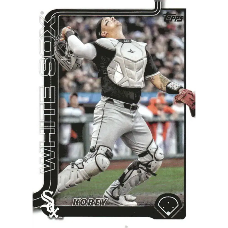 2025 Topps #257 Korey Lee NM-MT Chicago White Sox Baseball Card - Baseball Card Single