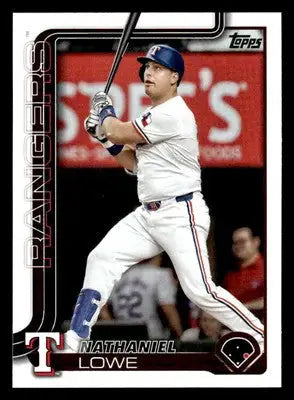 2025 Topps #259 Nathaniel Lowe - Baseball Card Single