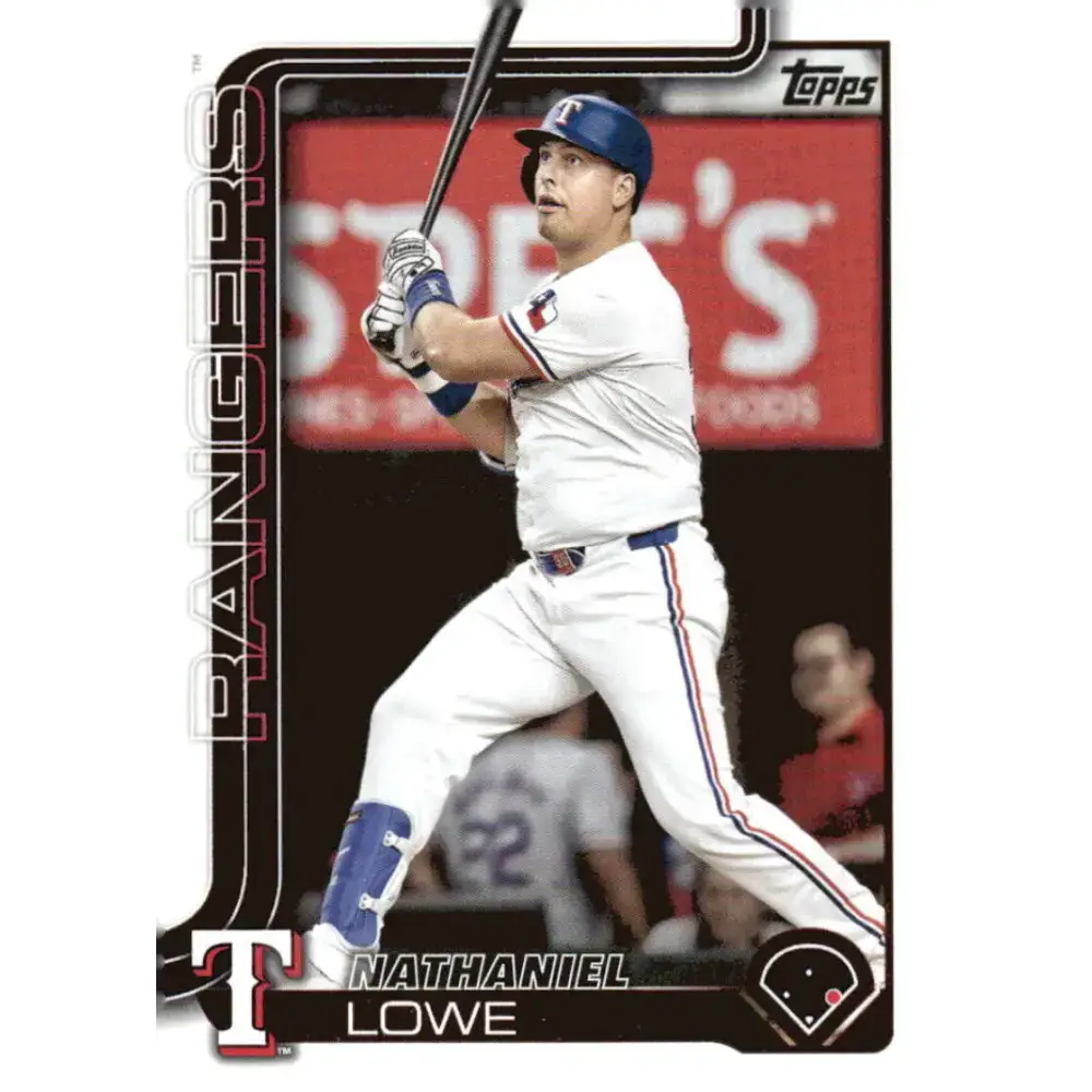 2025 Topps #259 Nathaniel Lowe NM-MT Texas Rangers Baseball Card - Baseball Card Single