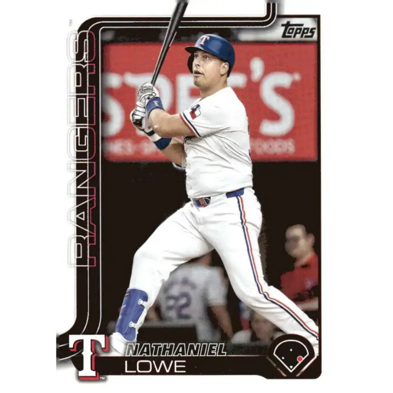 2025 Topps #259 Nathaniel Lowe NM-MT Texas Rangers Baseball Card - Baseball Card Single