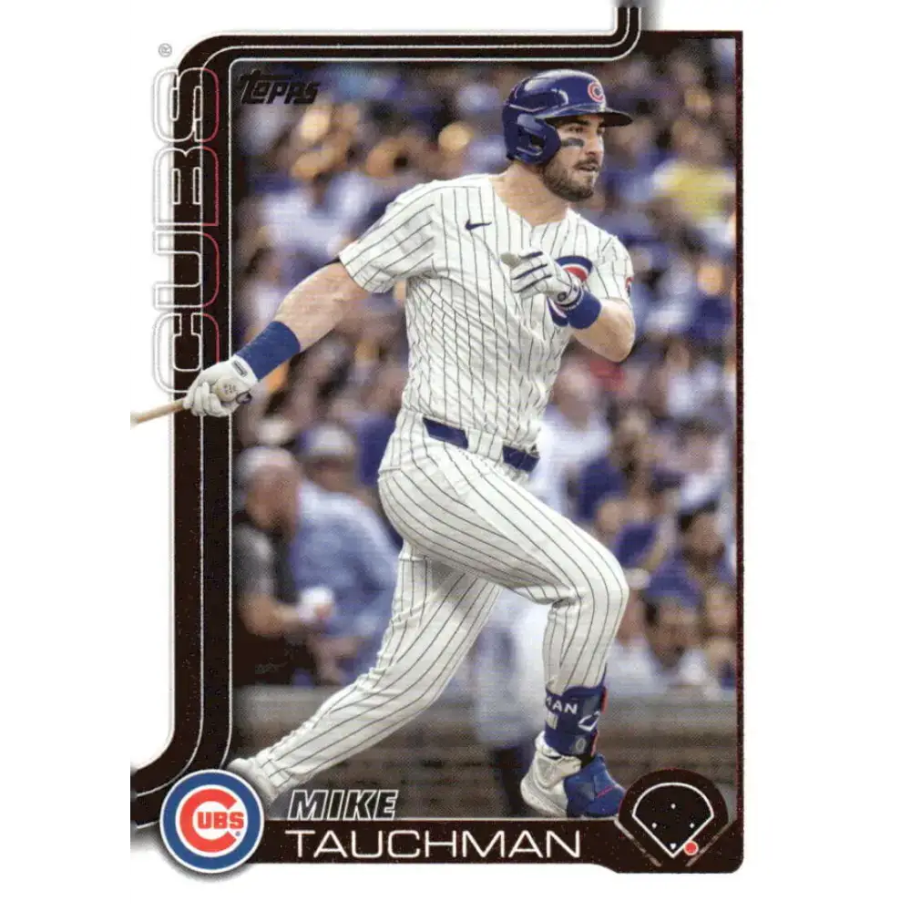 2025 Topps #261 Mike Tauchman NM-MT Chicago Cubs Baseball Card - Baseball Card Single