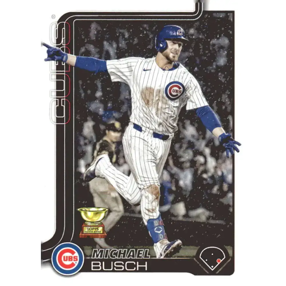 2025 Topps #263 Michael Busch NM-MT Chicago Cubs Baseball Card - Baseball Card Single