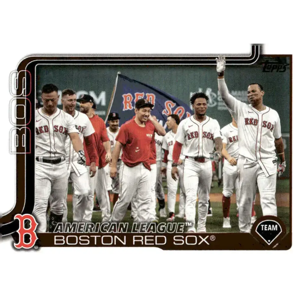 2025 Topps #264 Boston Red Sox NM-MT Boston Red Sox Baseball Card - Baseball Card Single