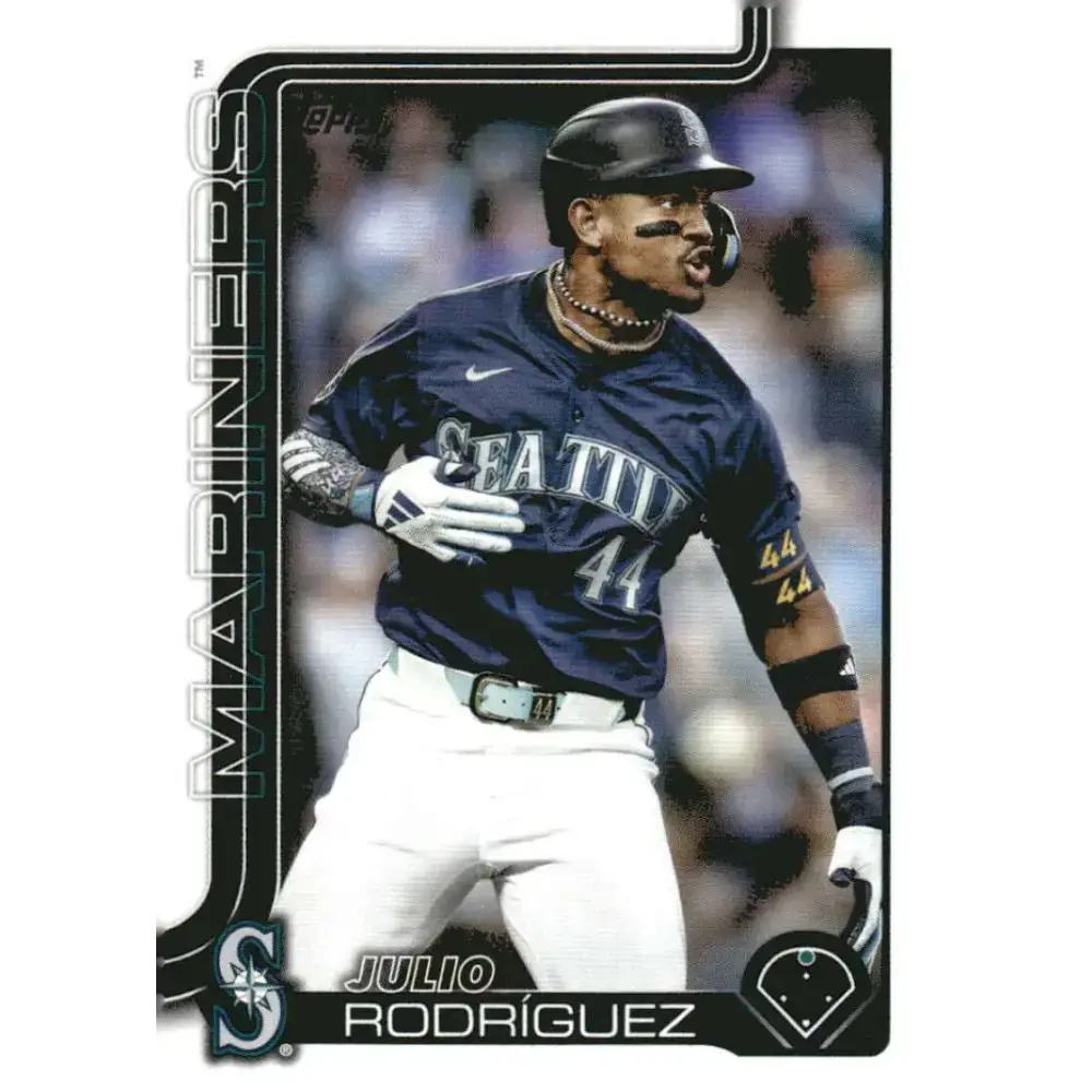 2025 Topps #266 Julio Rodriguez NM-MT Seattle Mariners Baseball Card - Baseball Card Single