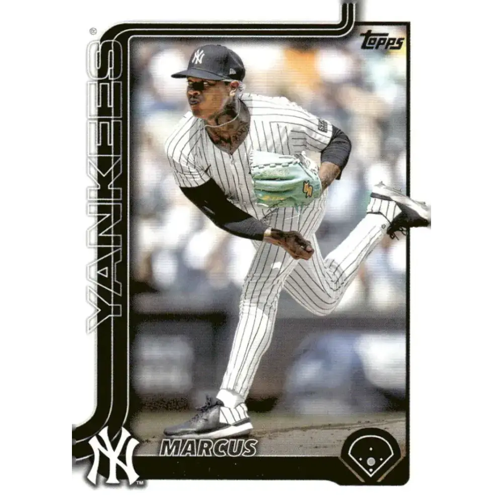 2025 Topps #268 Marcus Stroman NM-MT New York Yankees Baseball Card - Baseball Card Single