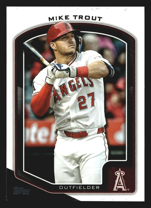 2025 Topps #27 Mike Trout Los Angeles Angels - Baseball Card Single